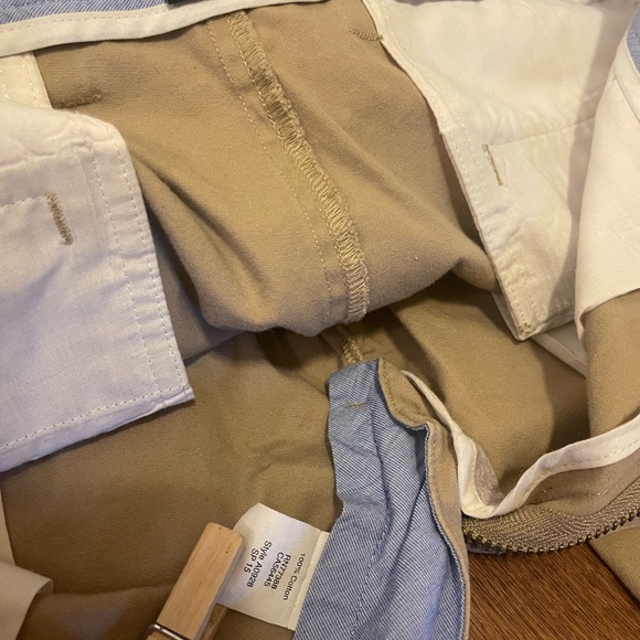 3 Pairs of J. Crew Chinos 32w 32l khaki, gray, navy - Picture 4 of 9